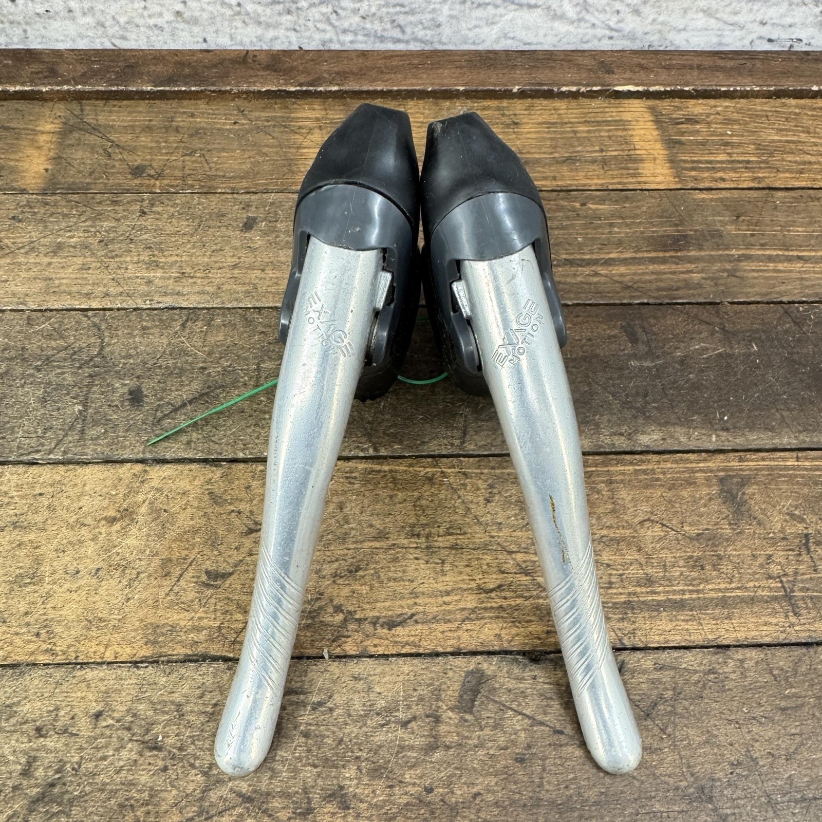 Vintage Shimano EXAGE Motion BL-A251 Silver Brake Levers Lock 23.8mm Drop Bar