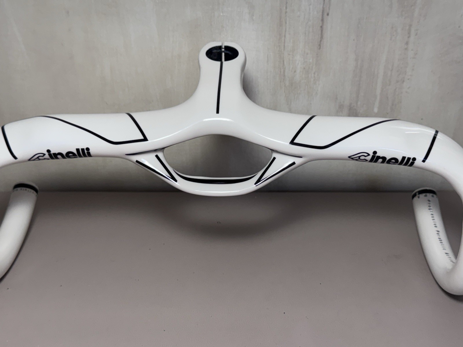 Cinelli RAM 3 Carbon Integrated Handlebar Stem 400mm x 90mm White NOS