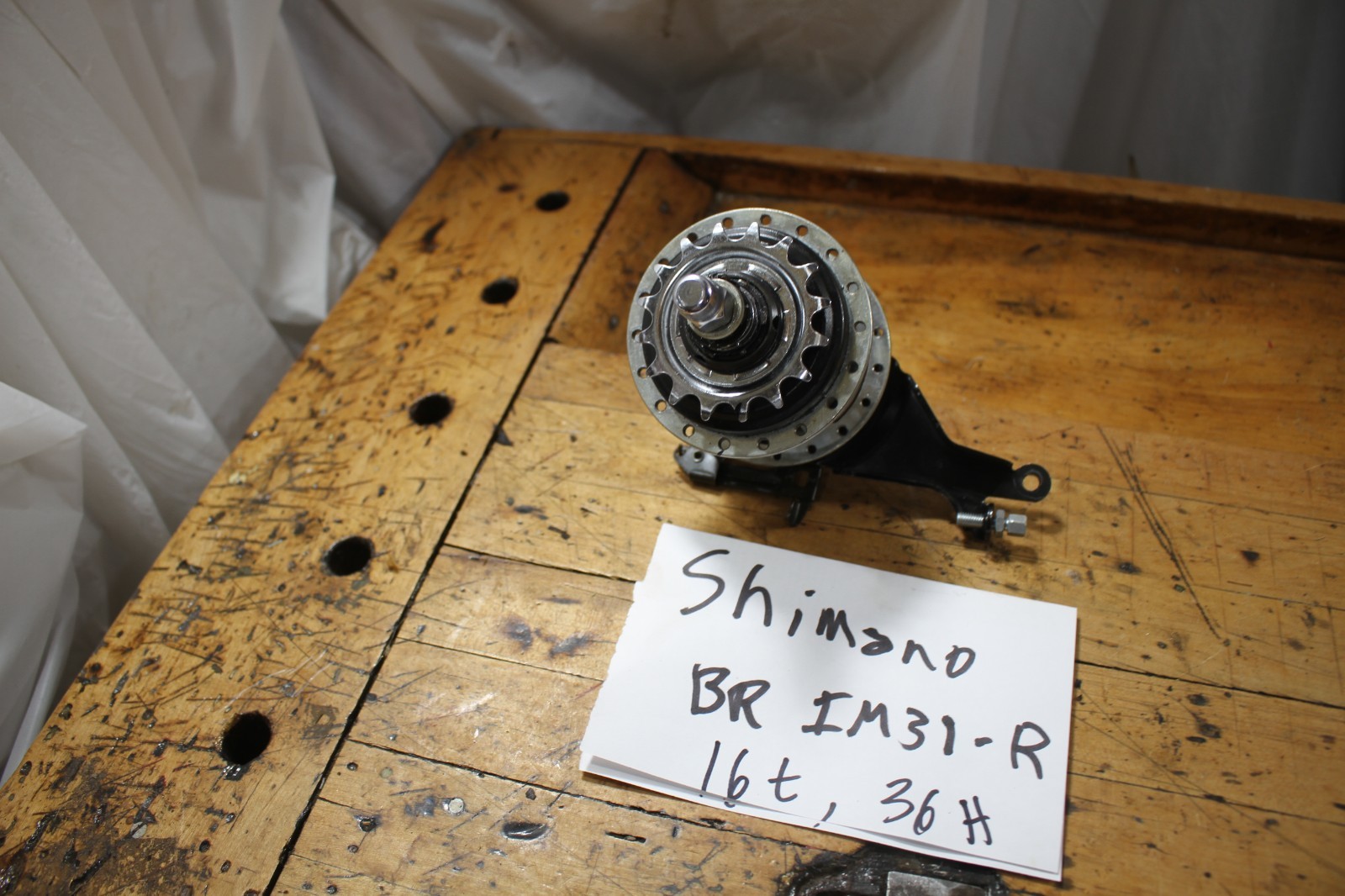 Shimano BR-IM31-R Hub, 16t, 36H
