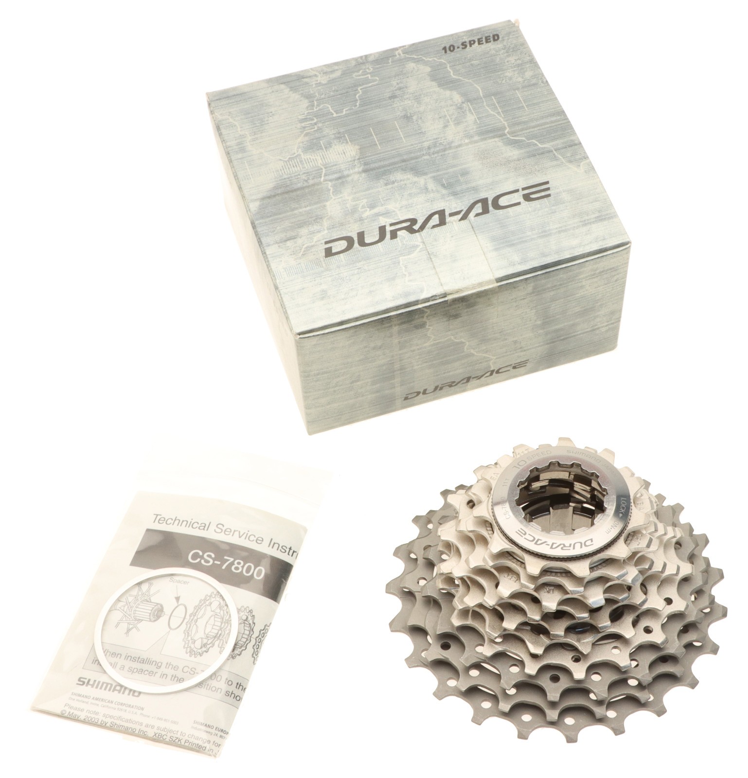 Shimano Dura-Ace CS-7800 Cassette 11-23T 10 Speed NOS New