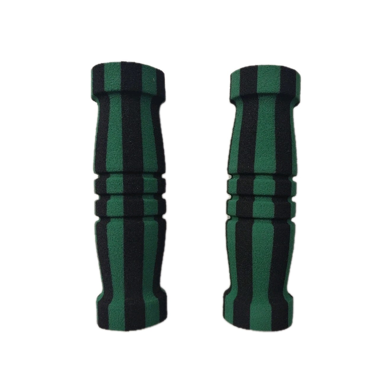 Scooter Bike Handlebar Green Grip Foam 1 Pair