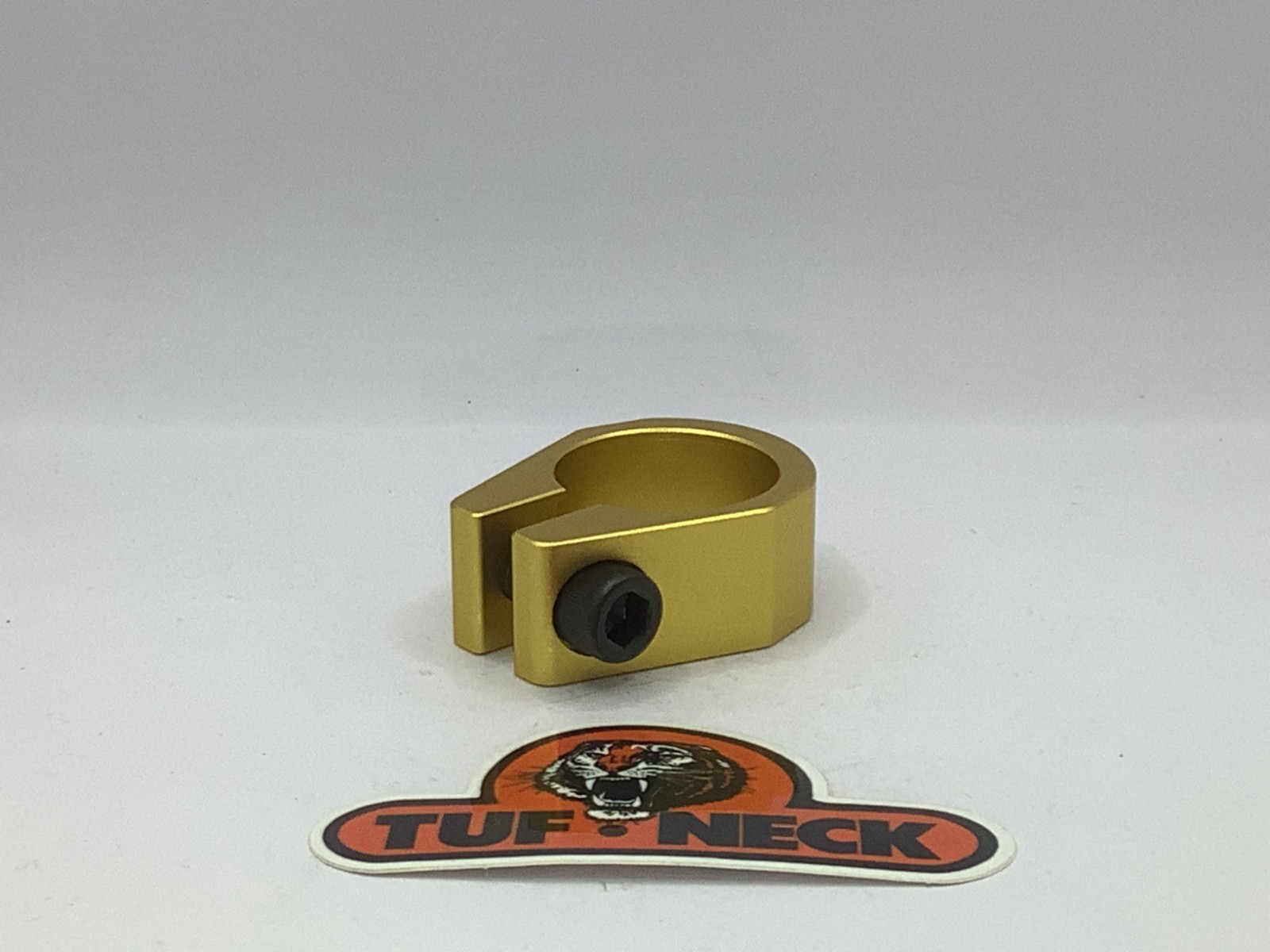 1.250″ Tuf-Neck Retro BMX Seat Post Clamp (31.8mm) Gold