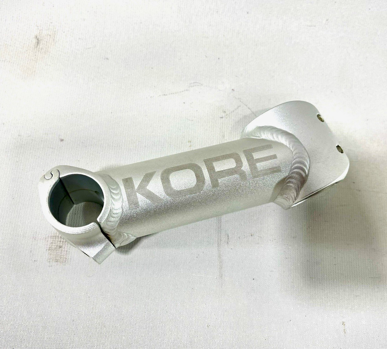 KORE Elite Threadless Bike Stem 130mm 25.4 Clamp 1 1/8 in Steerer Silver
