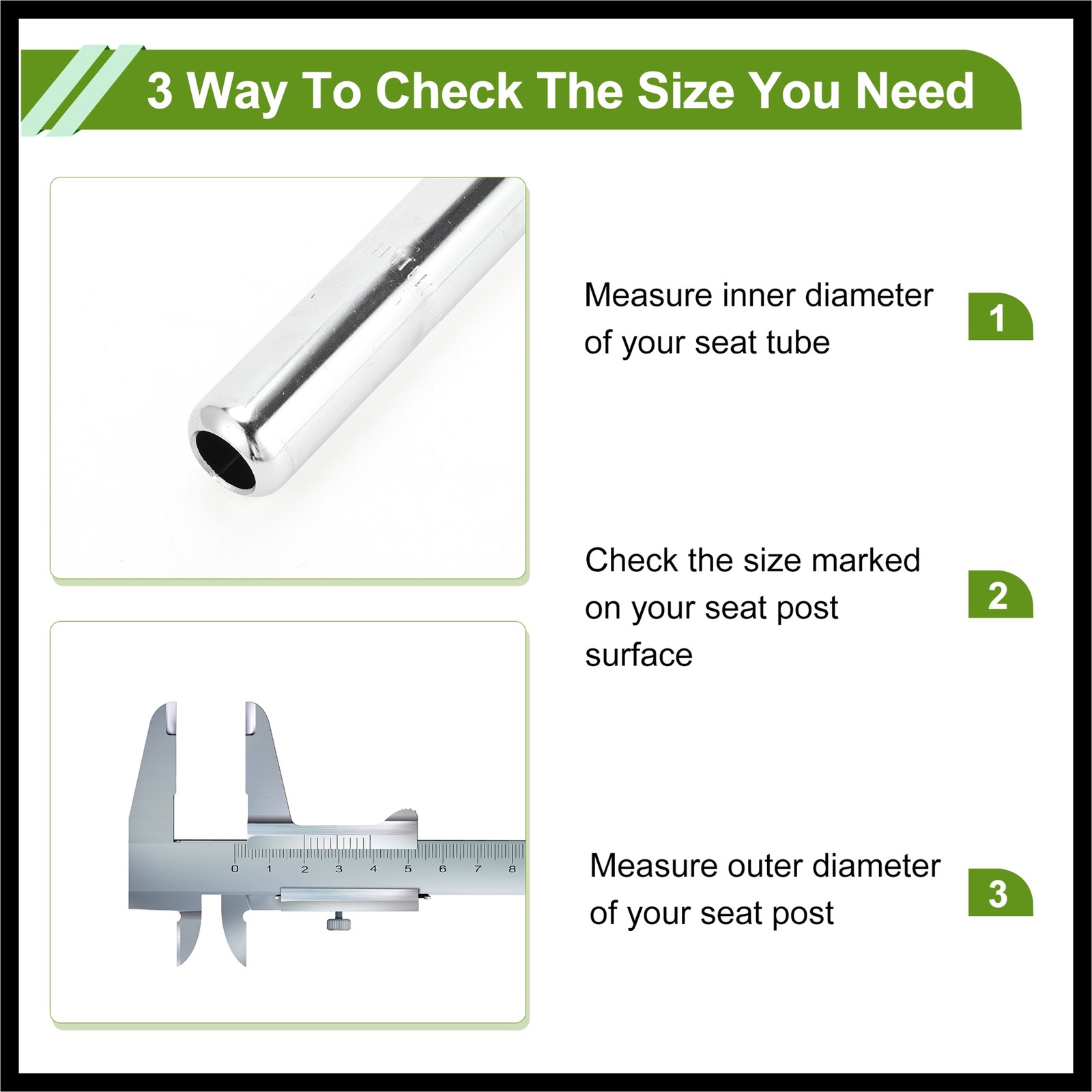 Bike Seat Posts 27.2x250mm Durable Saddle Post Seat Tube Steel