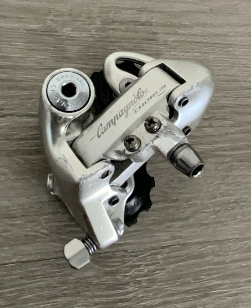 CAMPAGNOLO CHORUS REAR DERAILLEUR SHORT CAGE 6, 7, OR 8 SPEED