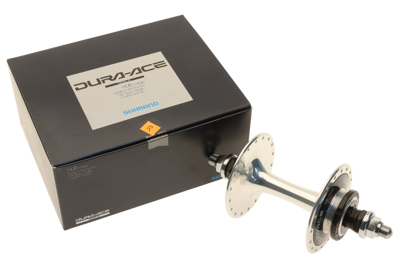 Shimano Dura Ace 7600 Rear Track Hub NJS 36h 120mm Solid Axle Single Fix NEW NOS
