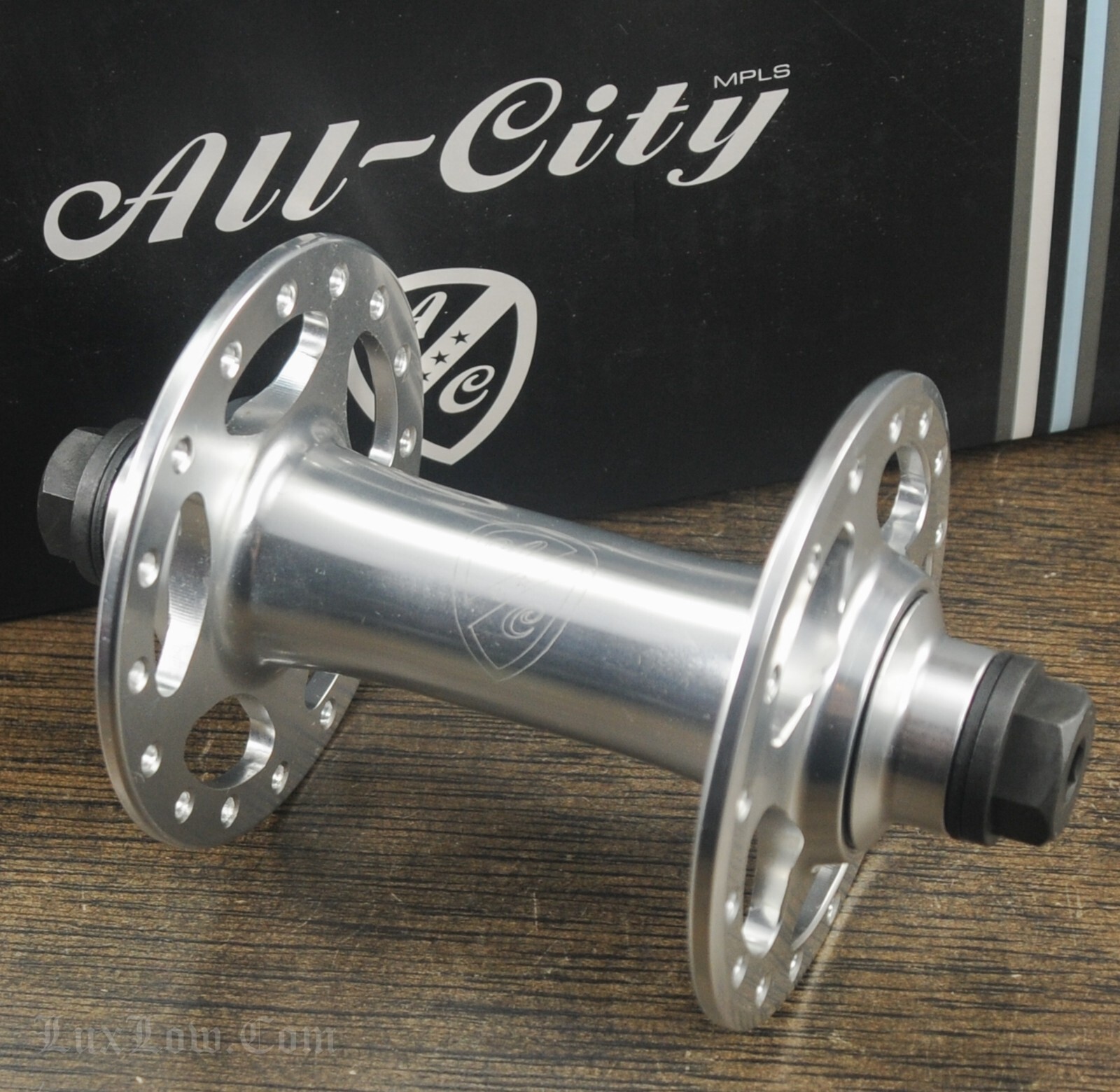 NOS All City Bike Sheriff Star Front HUB 32h Bolts 9mm Nuts Fixed Gear Bicycle