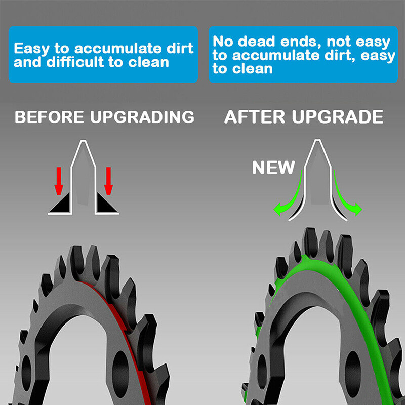 110BCD Chainring Narrow Wide Round Chain Ring 36 38 40 42 44T for Mountain Bike
