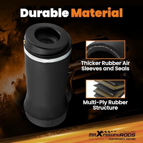 Rear Air Suspension Bags Replacement for Jeep Grand Cherokee 2011-2015