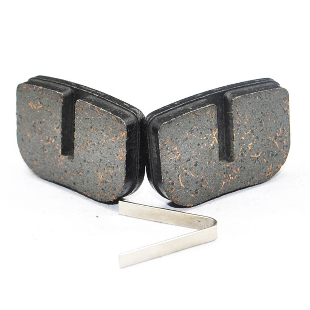 For Pocket Bike Brake Pad Resin Metal Long Service Life Silent Noiseless
