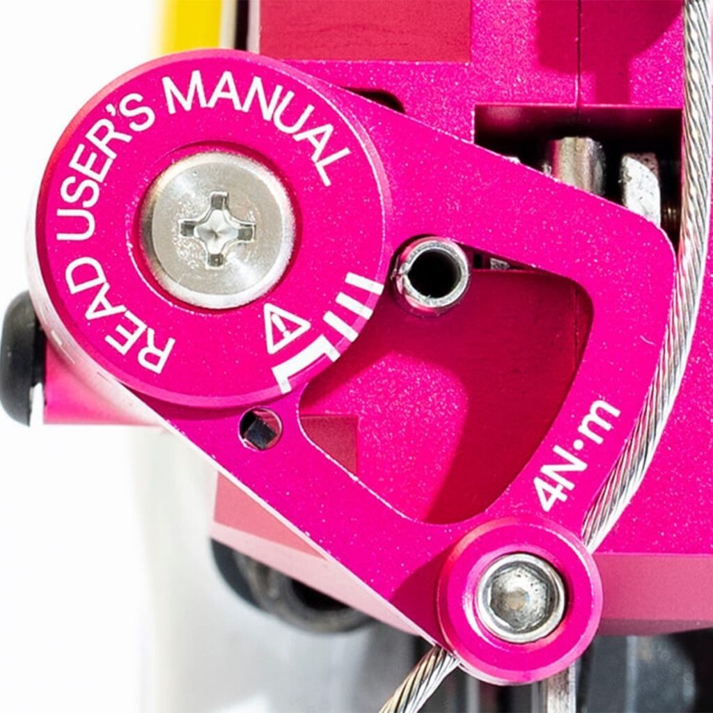 GROWTAC EQUAL Disc Brake Caliper Flat Mount Red Single item