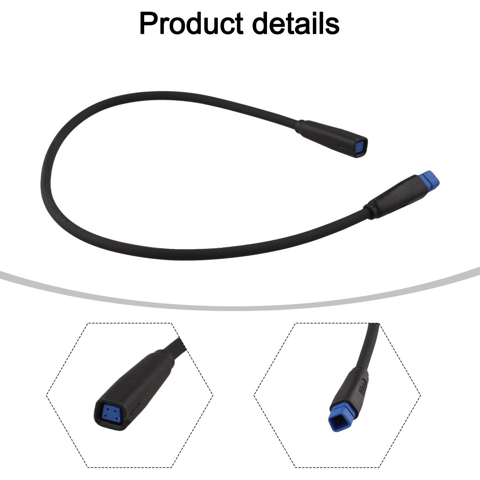 3060cm Speed Sensor Extension Cable 4Pin for Bafang Motor M210 M200 M410 CAN