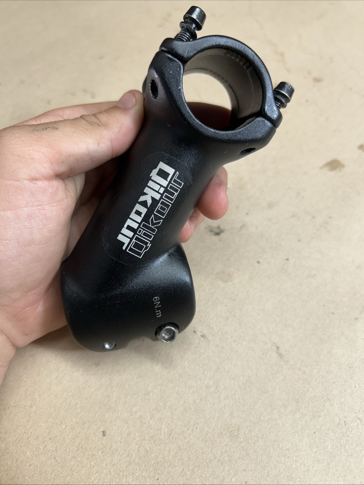 31.8 Handlebar Stem Riser 45° 90mm Aluminum Bike Clamp
