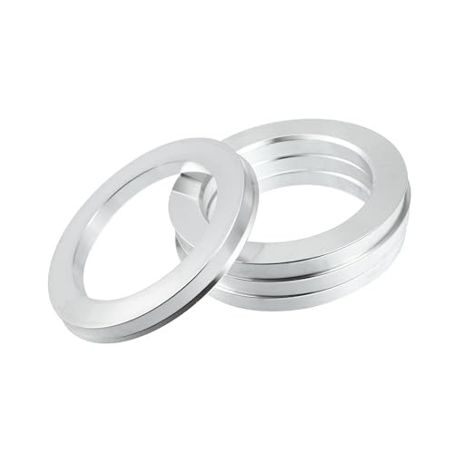 4pcs OD 106mm to ID 77.8mm Aluminium Alloy Car Hub Centric Rings Wheel Bore
