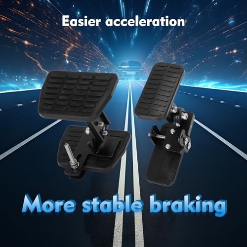 Pedal Extenders for Short Drivers-Brake pedals suitable for most models(1.2in