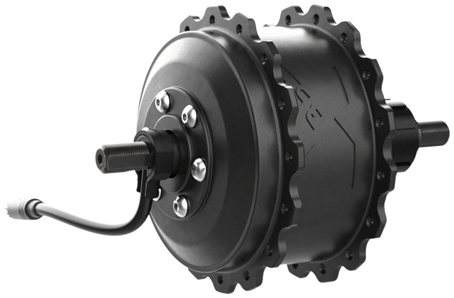 MAHLE Smartbike Systems X35 Ebike Hub Motor – Class 1, 20mph, 90 deg axle, Black