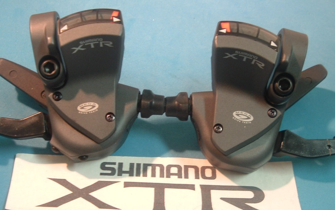Shimano XTR 3×9-Spd SL-M952 Shifter Pods MTB -OGD- NEW/NOS -RF Plus- Mint+