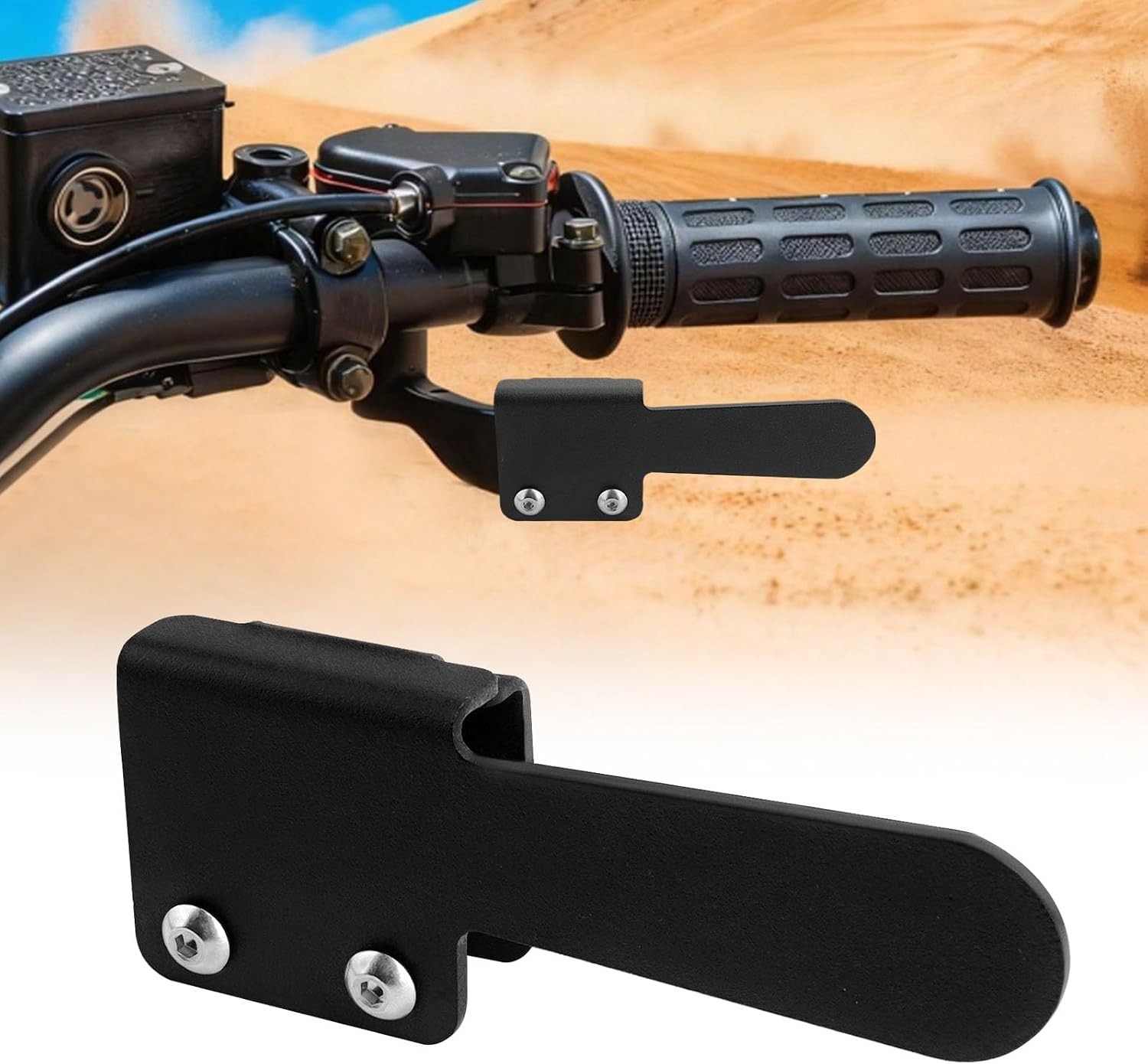 Heavy Duty ATV Throttle Handle Extender Bar – Thumb Throttle Control