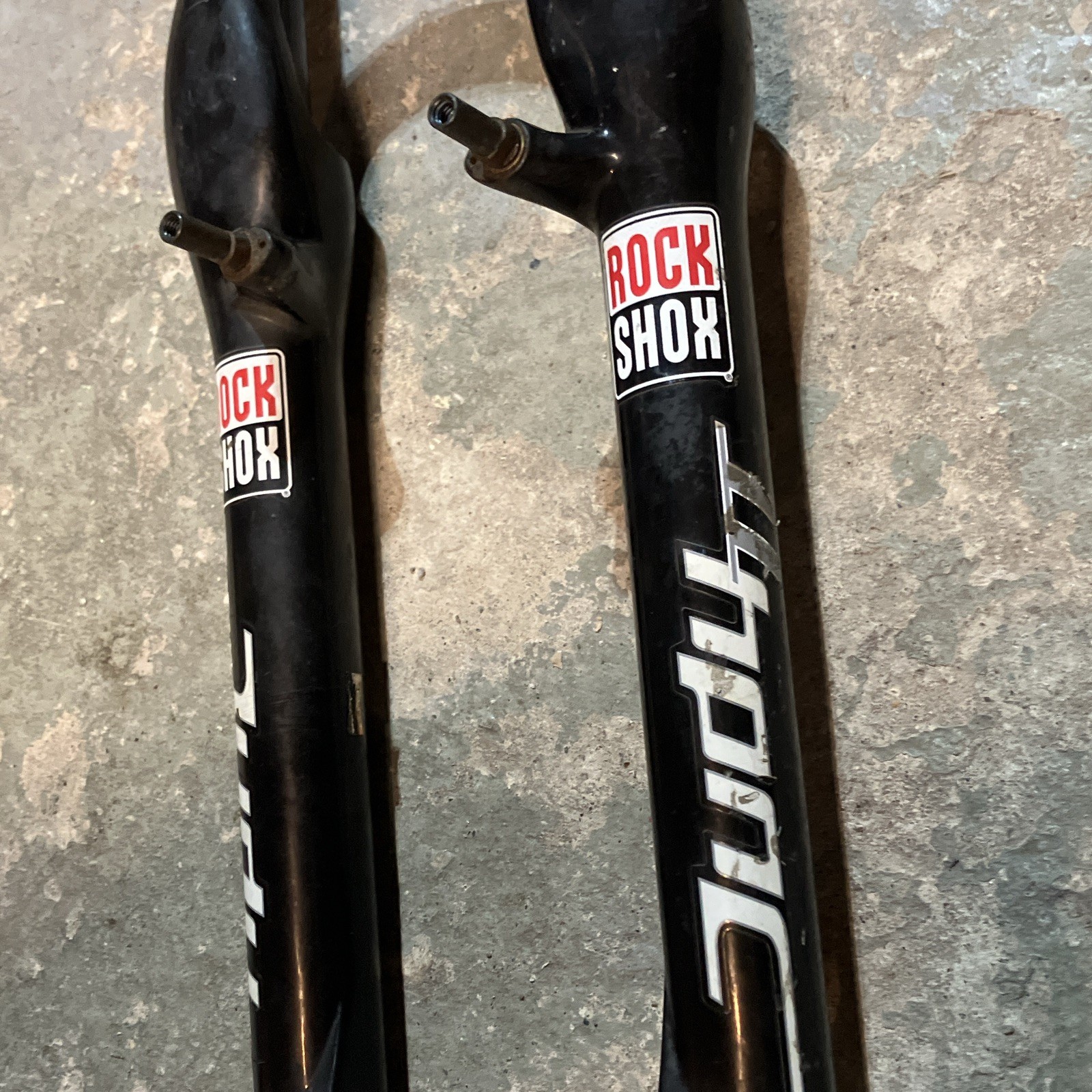 RockShox Judy TT Black Suspension Bicycle Front Fork for Repair or Parts