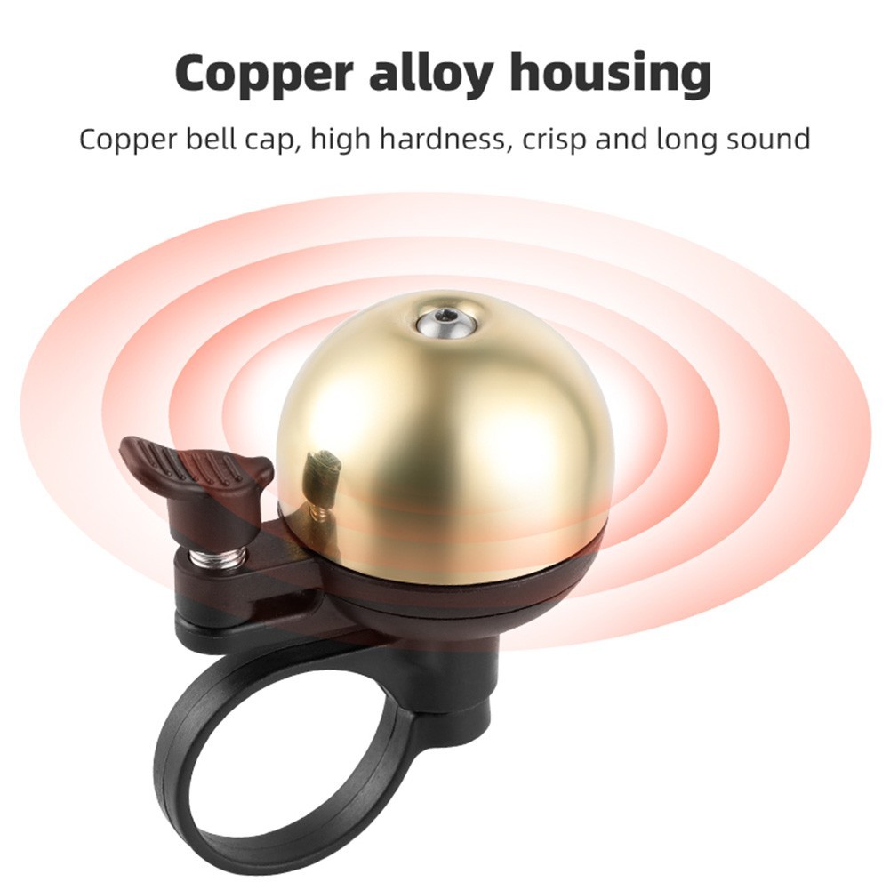Waterproof Copper Bike Easy Installation Fits 18 to 32mm Diameter Pipes