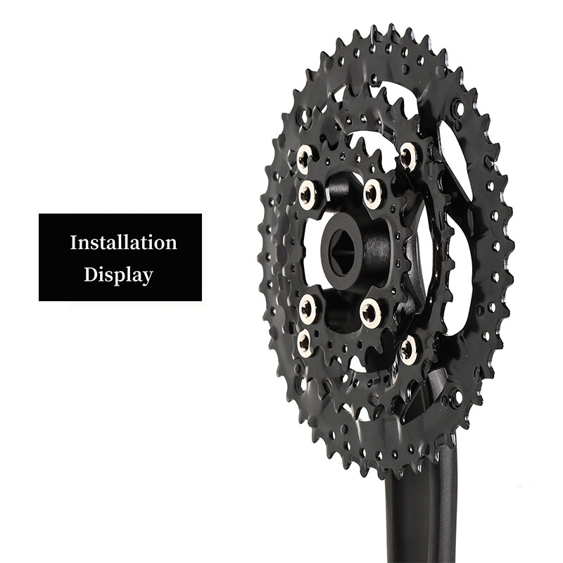 Bike Chainring 44/32/22t Triple MTB Mountain Bicycle Chain Ring Sprockets 3x9s
