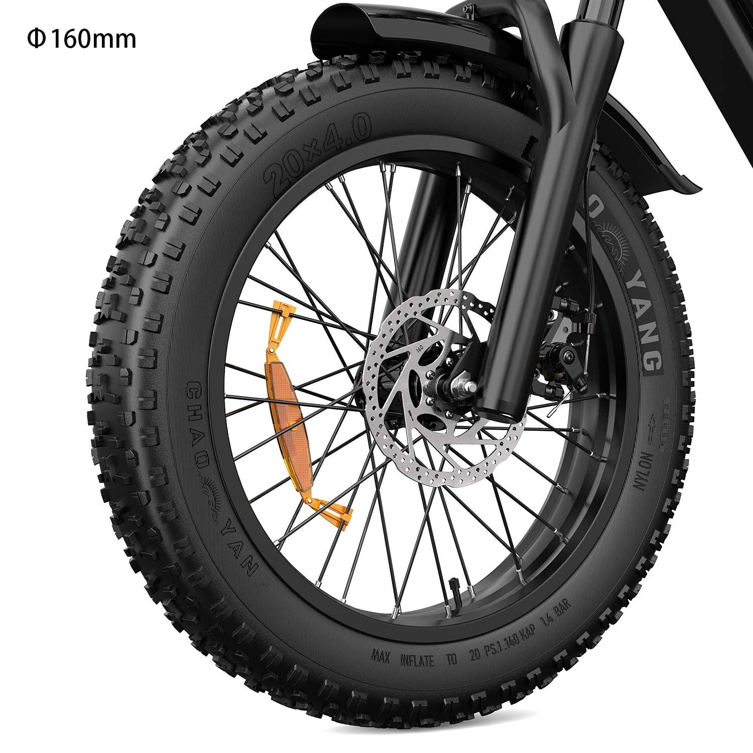 Hikeep Brake Disc for K6-L &K6-G Mountain Electric Bicycle Accessories