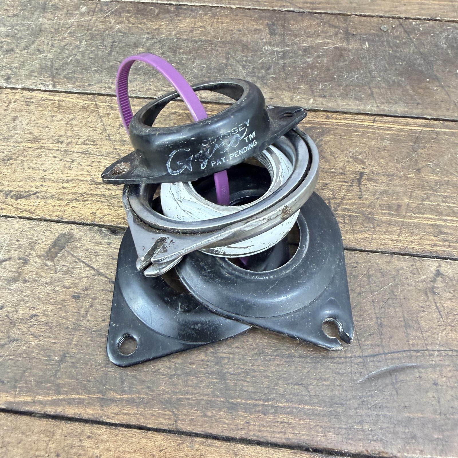Vintage Odyssey Gyro Headset Parts 1980s Old School BMX OG Black
