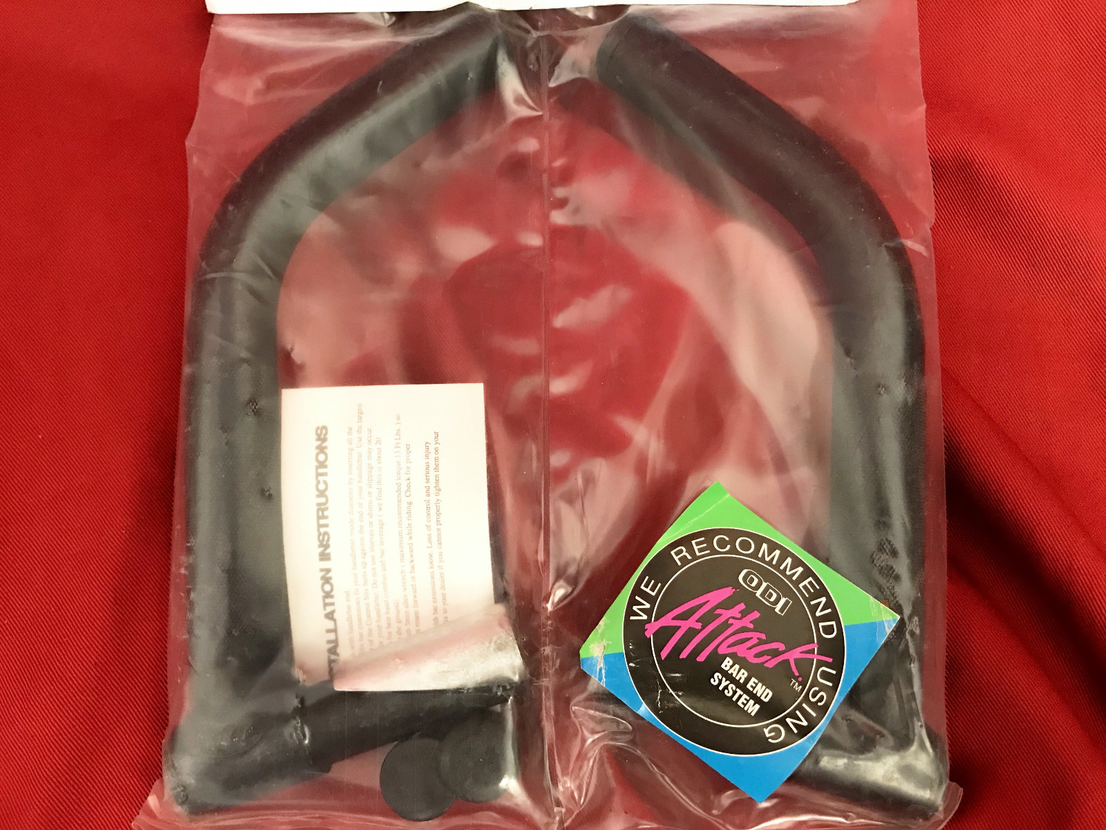 Vintage old school NOS Controltech USA bar ends control STIX II o.pack 19-20.8mm