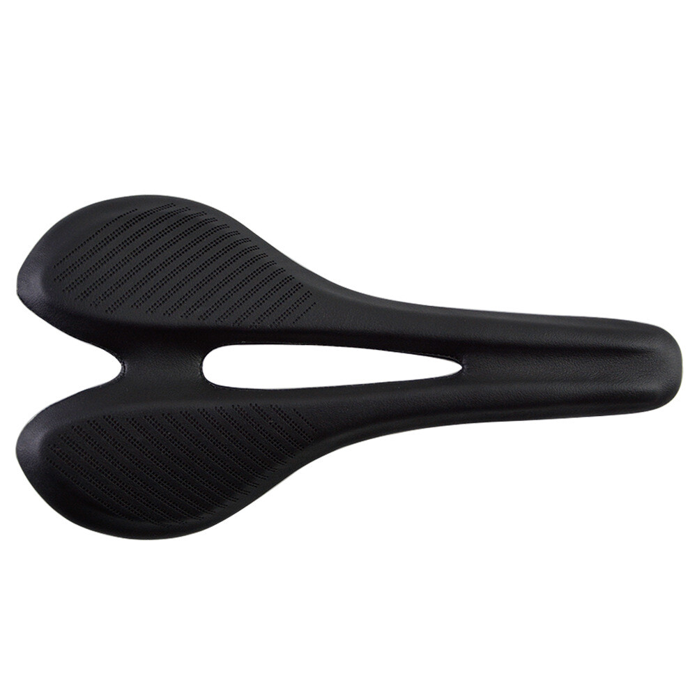Bicycle Comfort Saddles Carbon EVA Leather Racing MTB Road Bike Seat 270*143mm