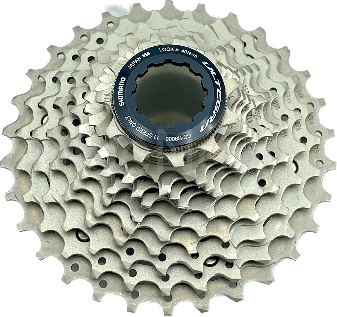 New (11-30T, 11 Speed) Shimano Ultegra R8000 CS-R8000 Road Bike Cassette