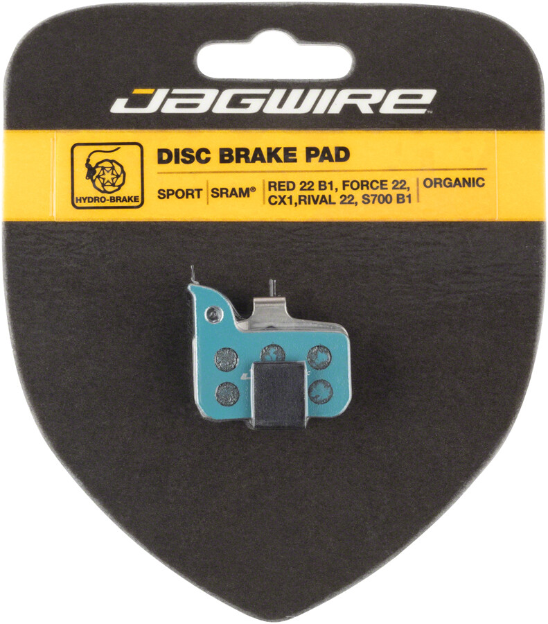 Jagwire Sport Sram Force Red Disc Brake Pads Organic (New in Retail Package)