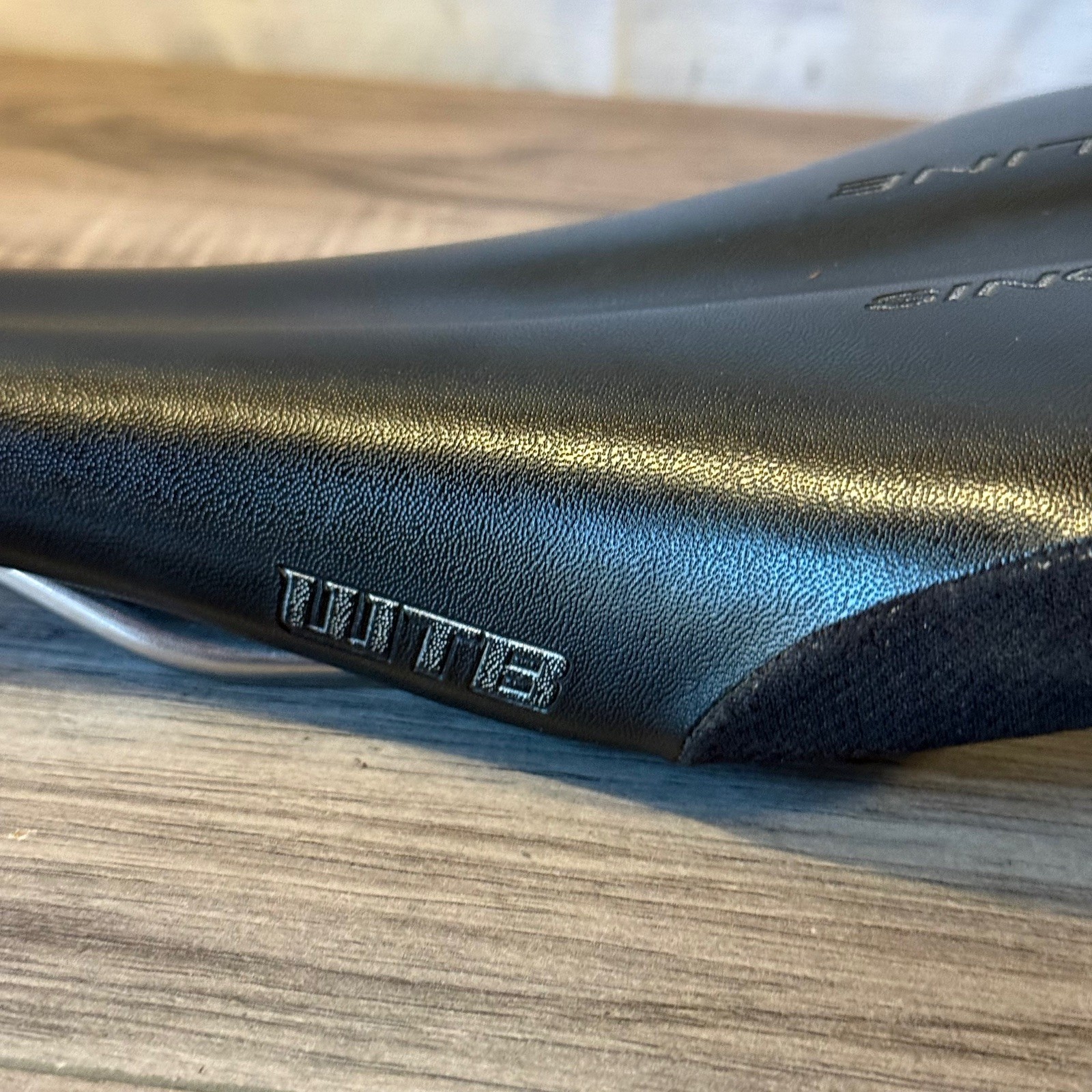 WTB Silverado Thinline NiCro Rail Black Leather Saddle 133 x 280