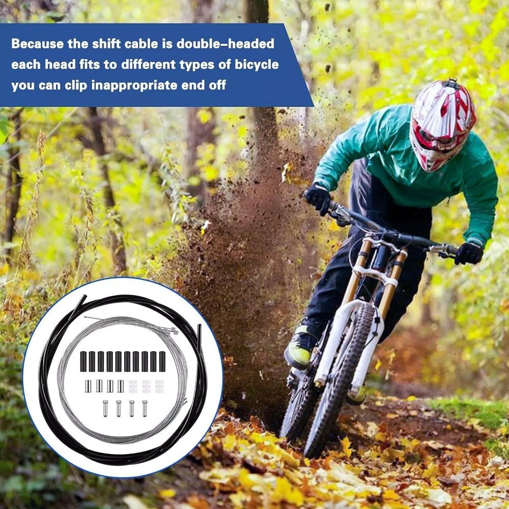 Universal Bicycle Shift Derailleur Cable Kit For MTB Road Mountain Bike