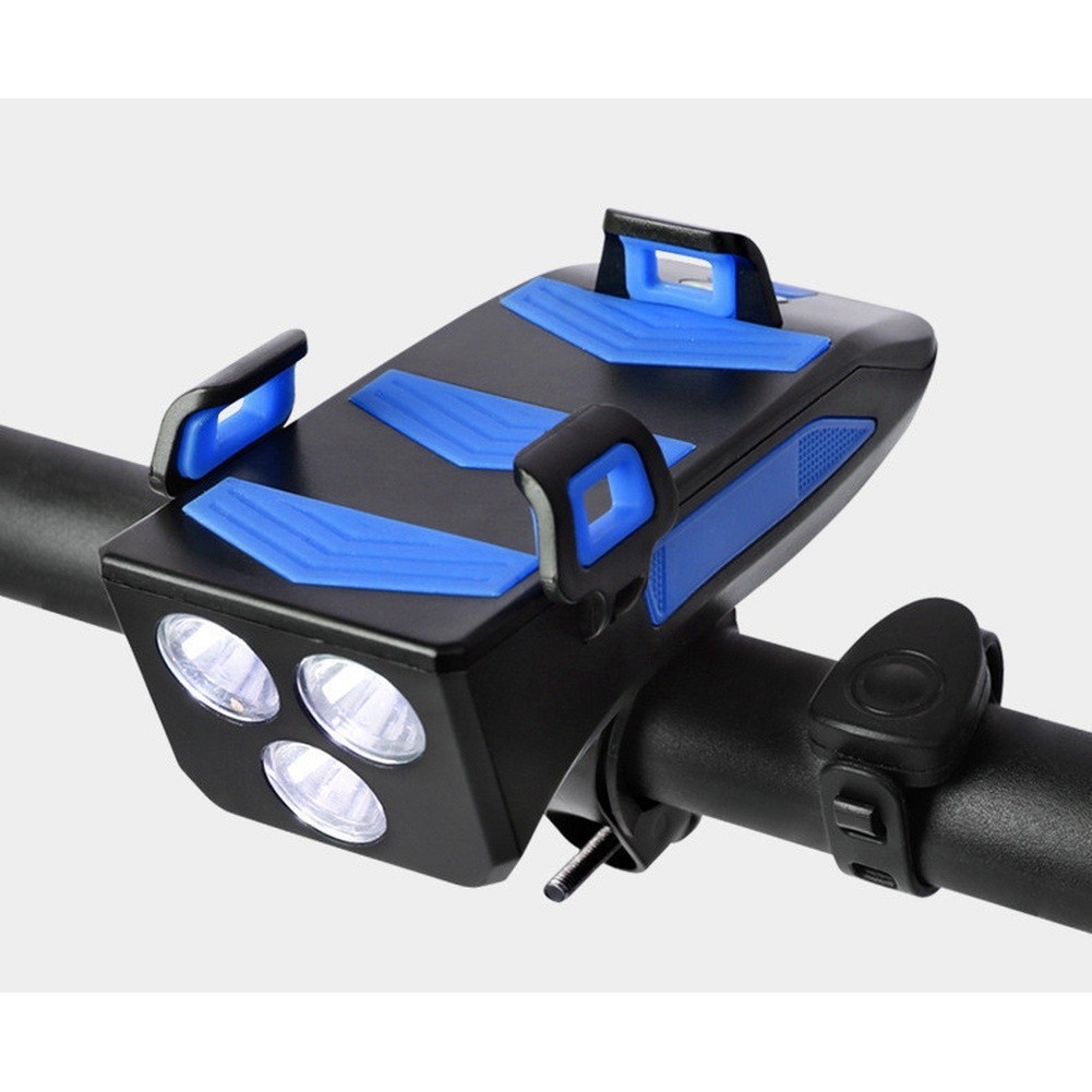 Bicycle Light 130dB Sound Alerts Compatible With 4-6.3 Inch Phones For Cycling
