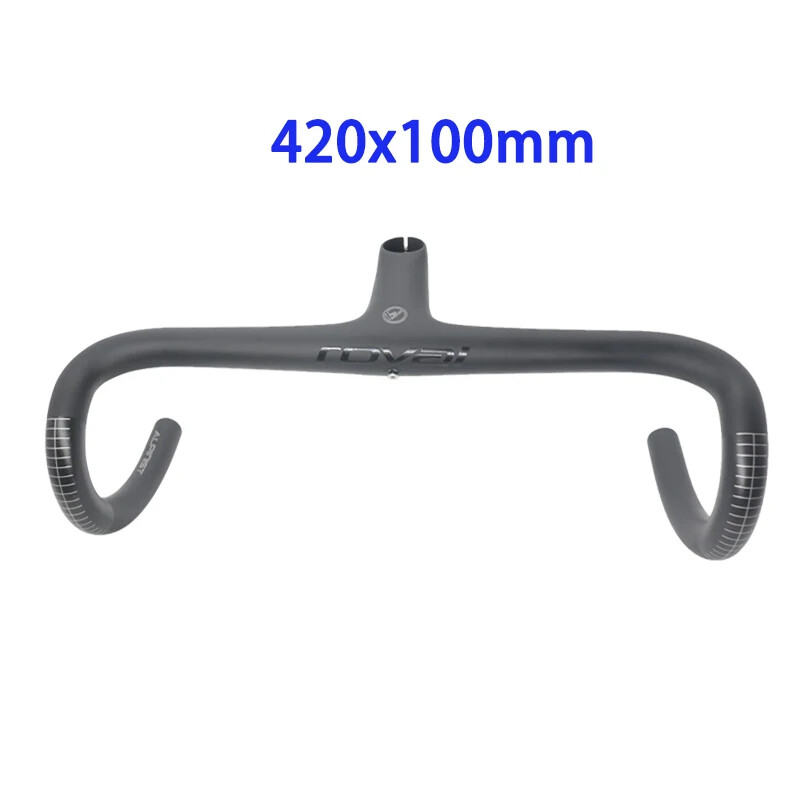Carbon Road Bicycle Integrated Handleba Stem 28.6mm 380-460mm Bicycle Parts
