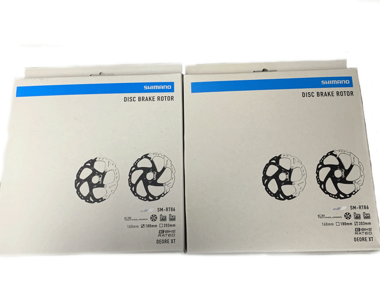 SHIMANO Deore XT SM-RT86 Ice Tec 6-bolt disc rotor【SALE】