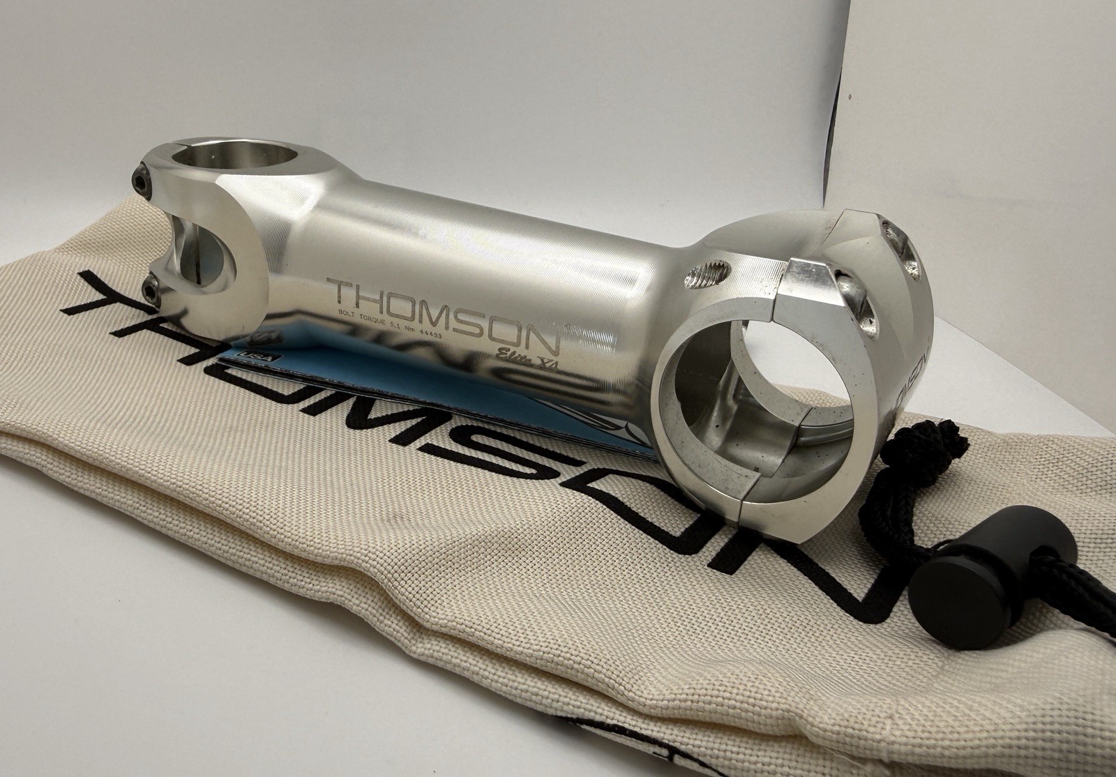 Thomson Elite X4 Stem 130 mm 0 degree 31.8 1-1/8 Threadless NOS