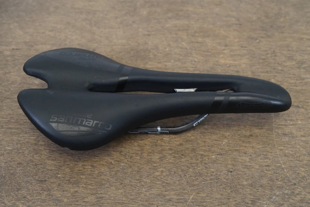 130mm Selle San Marco Aspide Carbon Rail Road Saddle 142g