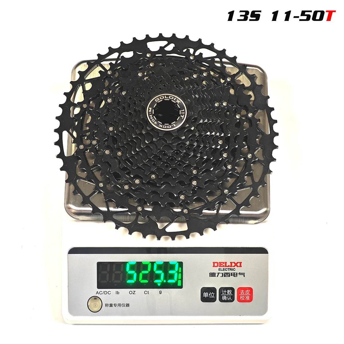 GOLDIX Bike Cassette HG Freewheel 9-13 Speed 11T-52T Carbon Steel MTB