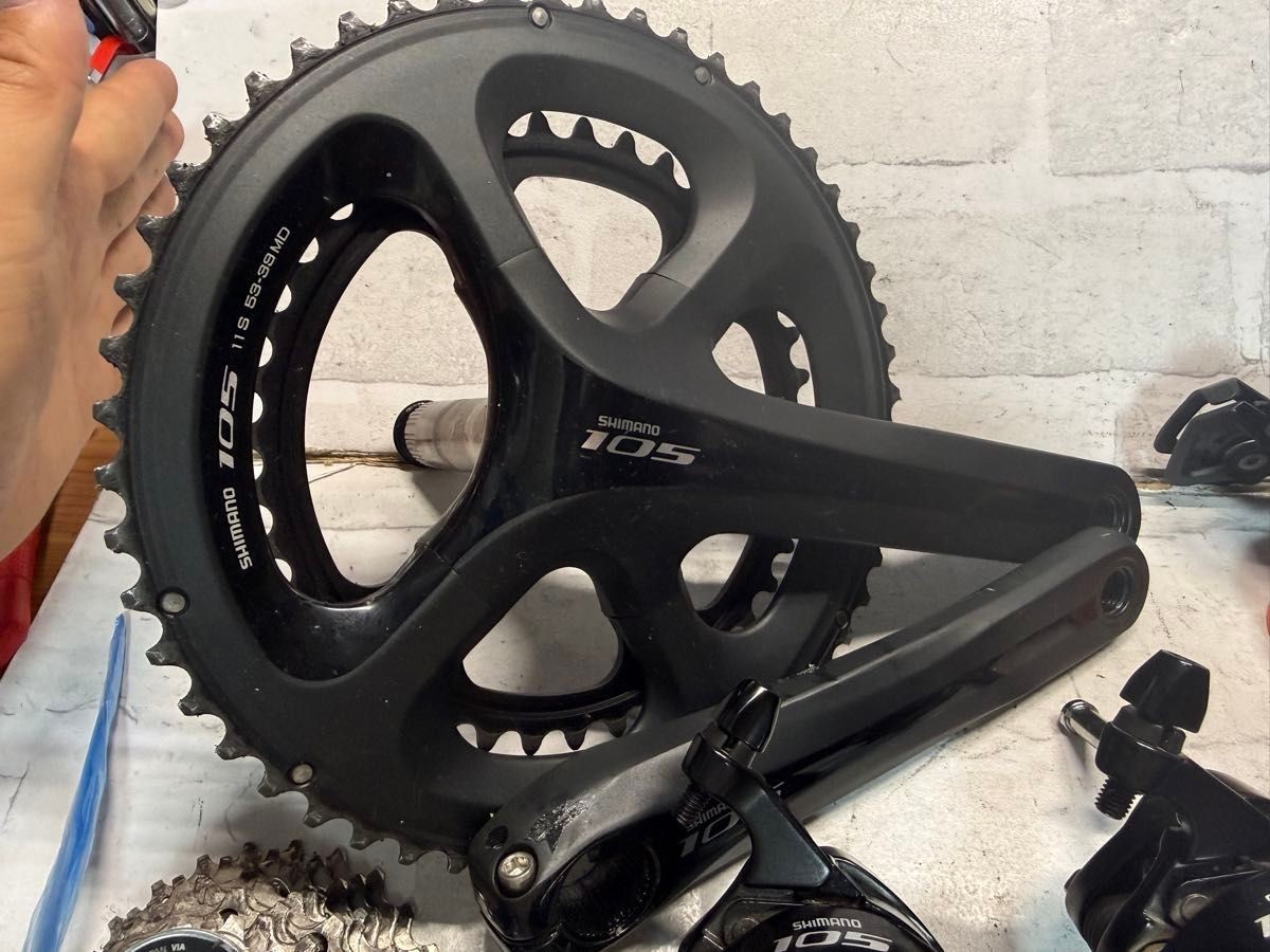 Shimano Ultegra 6870 Di2 TT 2×11 Groupset 105 5800 53/39T 172.5mm
