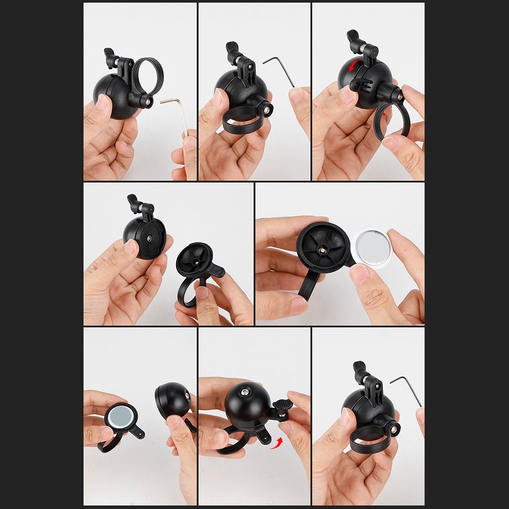 Waterproof Copper Bike Easy Installation Fits 18 to 32mm Diameter Pipes