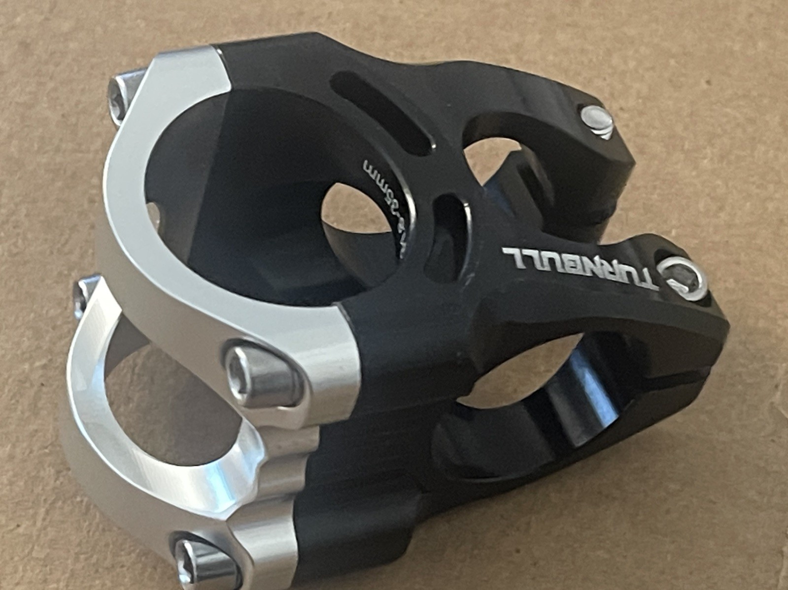 Turnbull Components CNC’d From Billet MTB Stem 31.8 mm 35 mm 0° BlackSilver 2025
