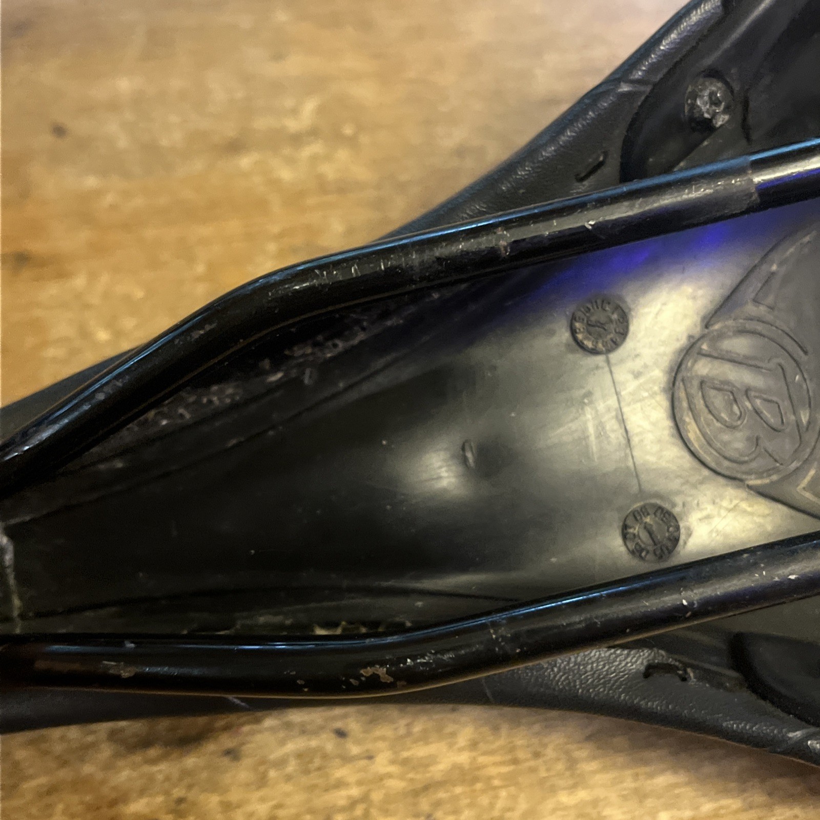 Vintage Bontrager Road Bike Saddle 278 mm Length 135 mm Wide 90s 00s Road Bike