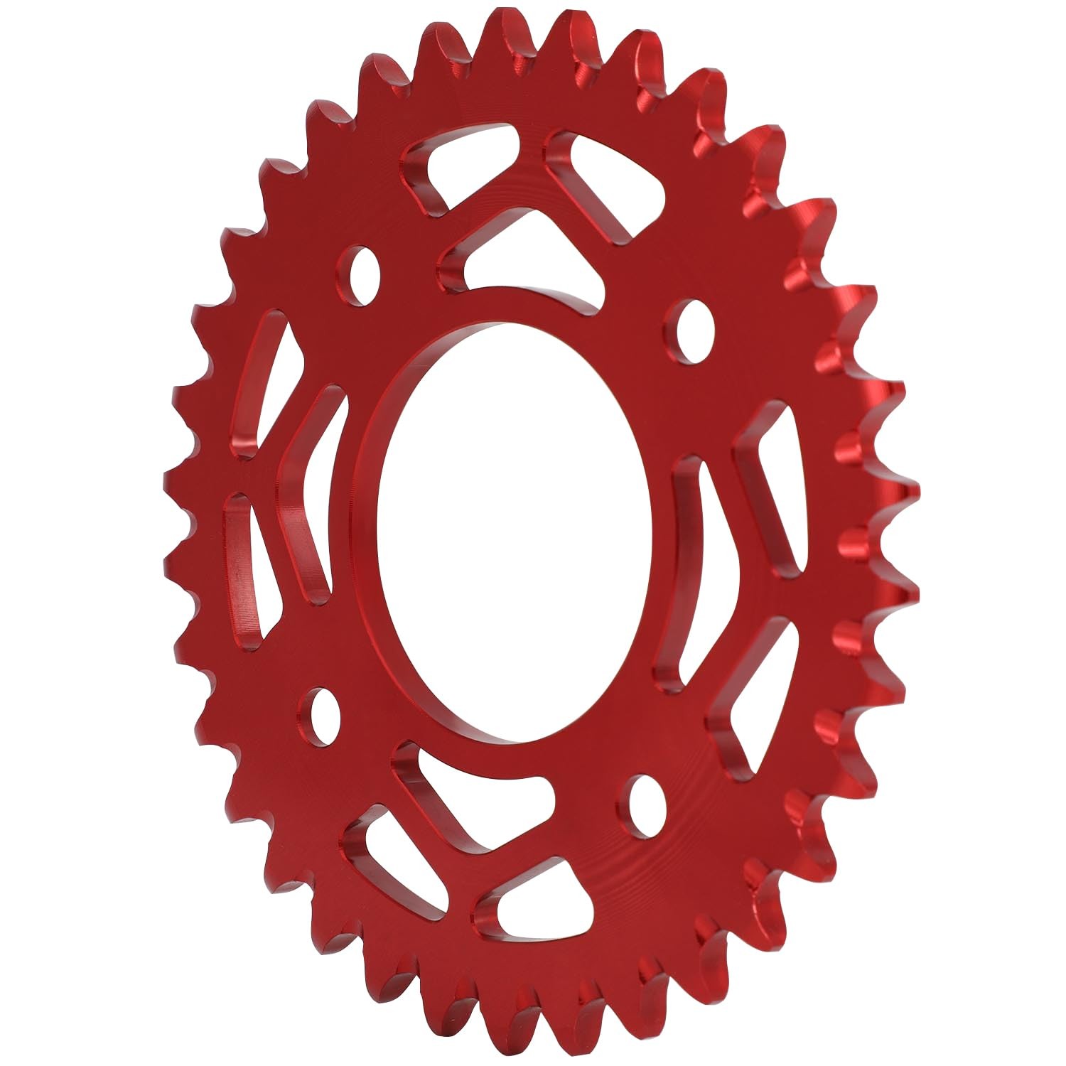 Iuvwisn Motorcycle 34 Tooth Sprocket Rear Chain Sprockets 420 / 34T Cnc For