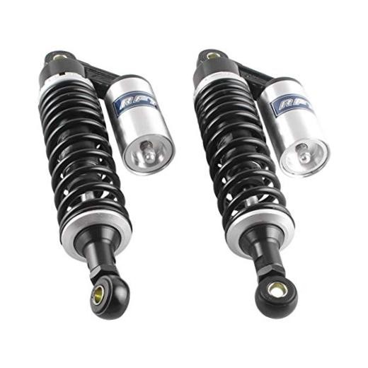 12.6″ Universal Motorcycle Rear Air Shock Absorbers Rfy Shocks for 320mm Black
