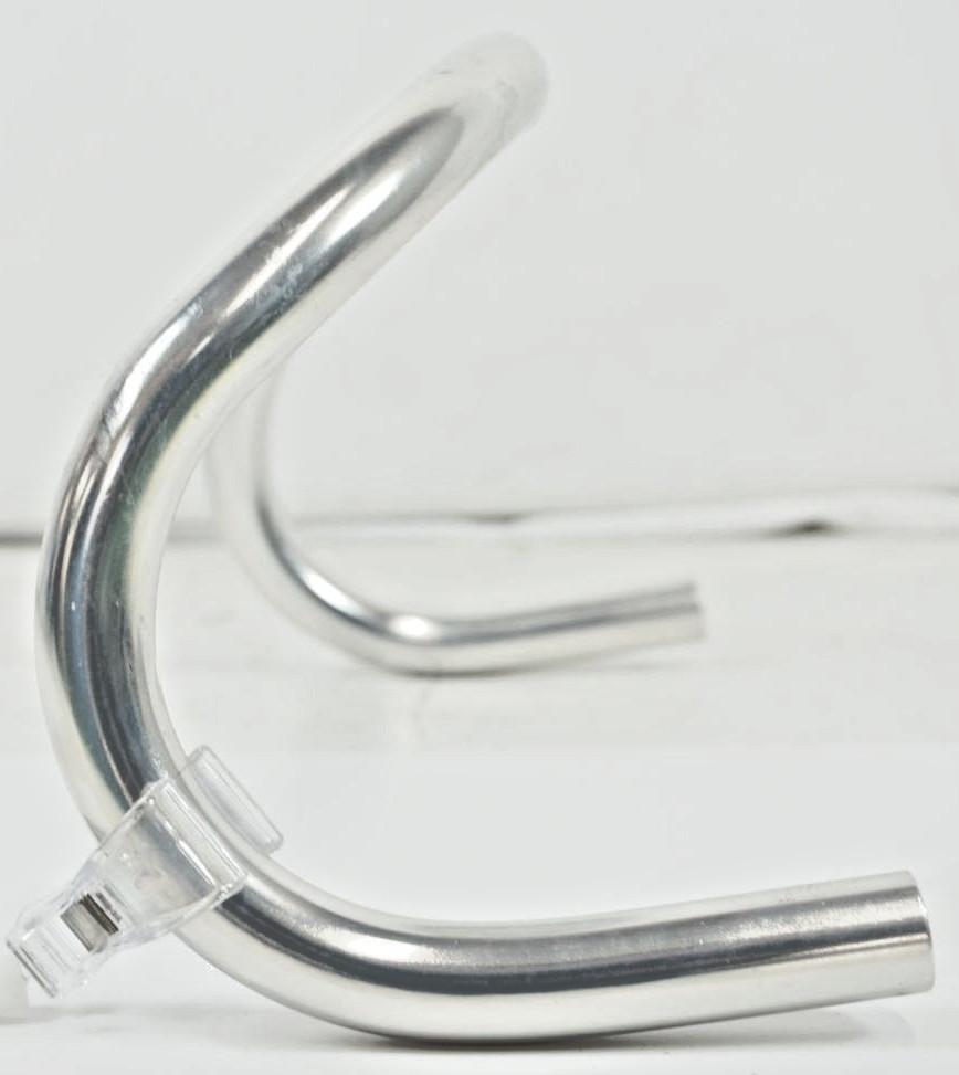 NITTO B123AA Track Drop Handlebar 370mm 25.4mm Silver Alloy NJS Japan Fixed Gear