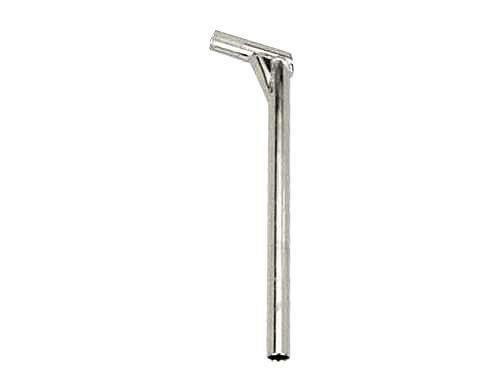 ELF STYLE CHROMOLY Zip-back/Lay-back SEATPOST Old School BMX 22.2 CHROME