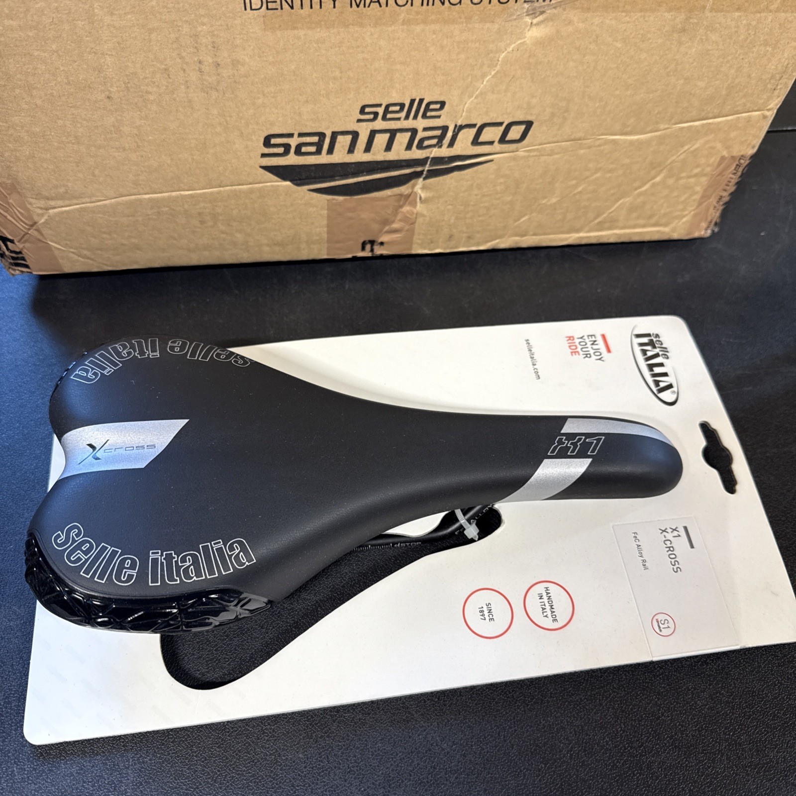 Selle Italia S1 X1 X-cross Cycling Saddle Seat (9419-70)