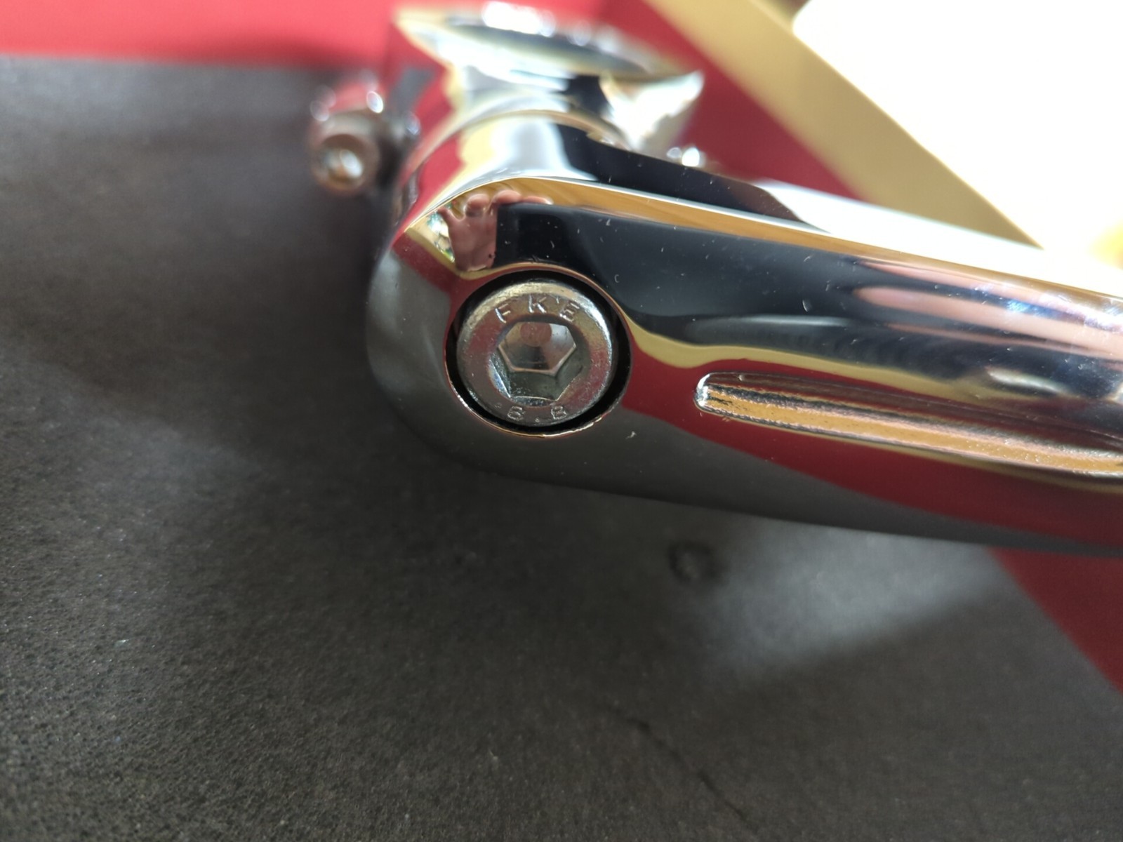 Indian Motorcycle Infinite Highway Peg Replacement , Chrome- 2889572-156/2889653