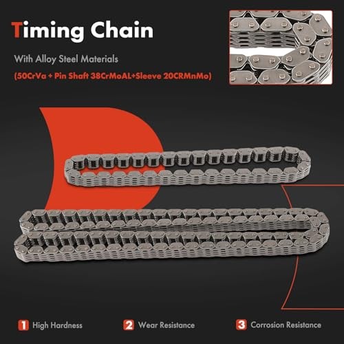 11PCS Engine Timing Chain Kit – Compatible with Nissan